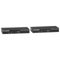 KVX Series KVM Extender over Fiber - 4K, Single-Head, DisplayPort, USB 2.0 Hub, Serial, SFP, Audio, Local Video